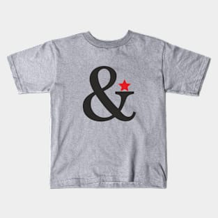 ampersand star happiness gift happy Kids T-Shirt